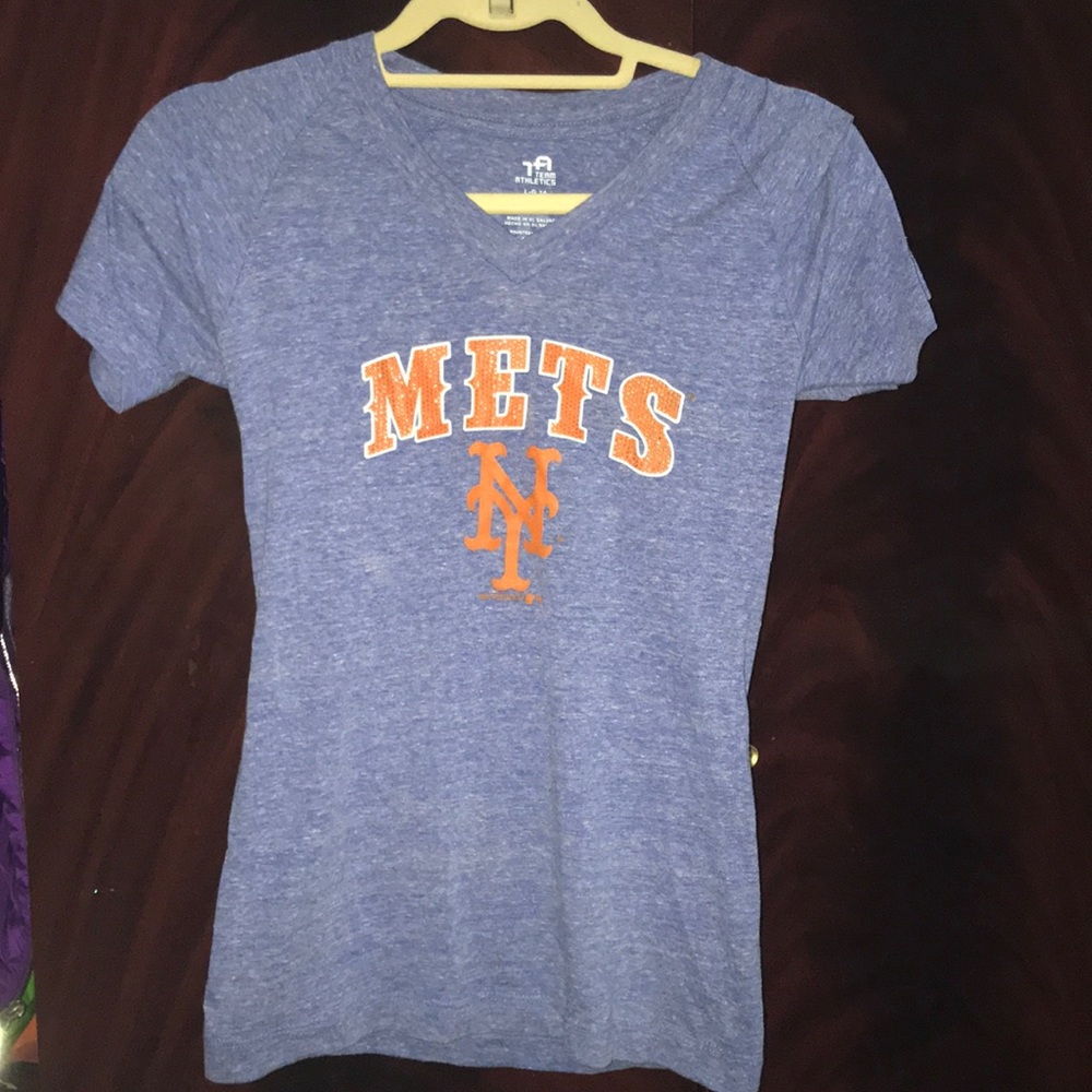 Mets DeGrom t-shirt. Girls size Large (14).